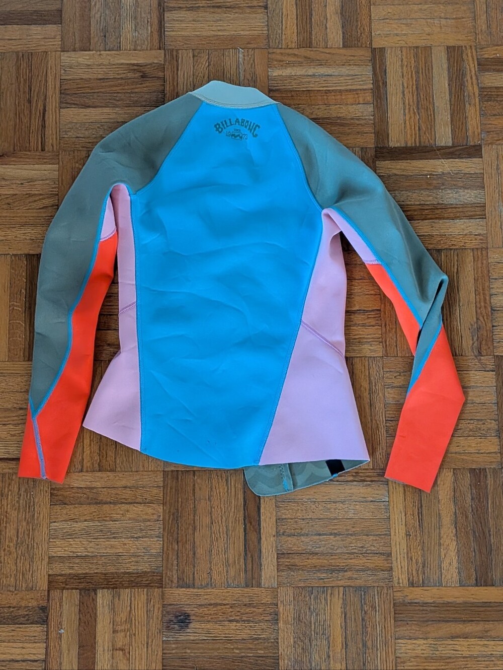 Billabong 2mm Wetsuit Top Jacket Womens Size S